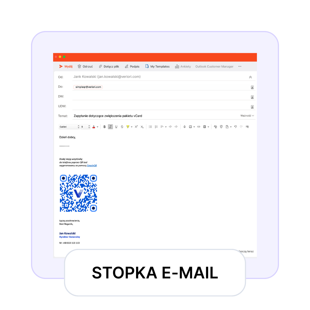 Stopka e-mail